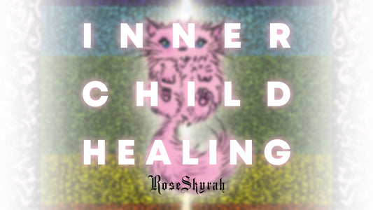 RoseSkyrah™ Inner Child Healing Reiki Infused Light Language Codes Chakra Spiritual Art