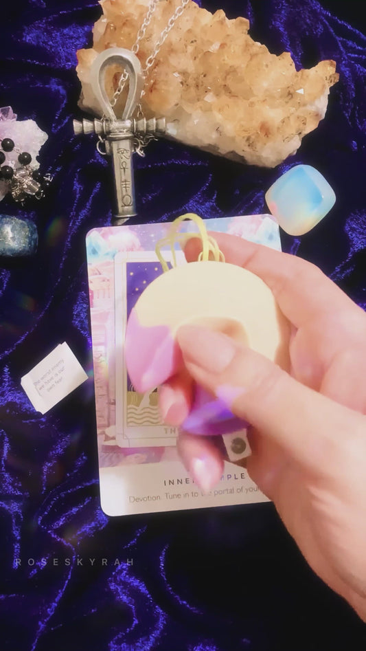 RoseSkyrah™ Timeless Starseed Advice Tarot+Oracle (4 Cards + 1 Fortune Cookie + 1 Tea Bag Quote)